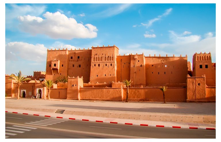 Kasbah Taourirt de adobe en Ouarzazate