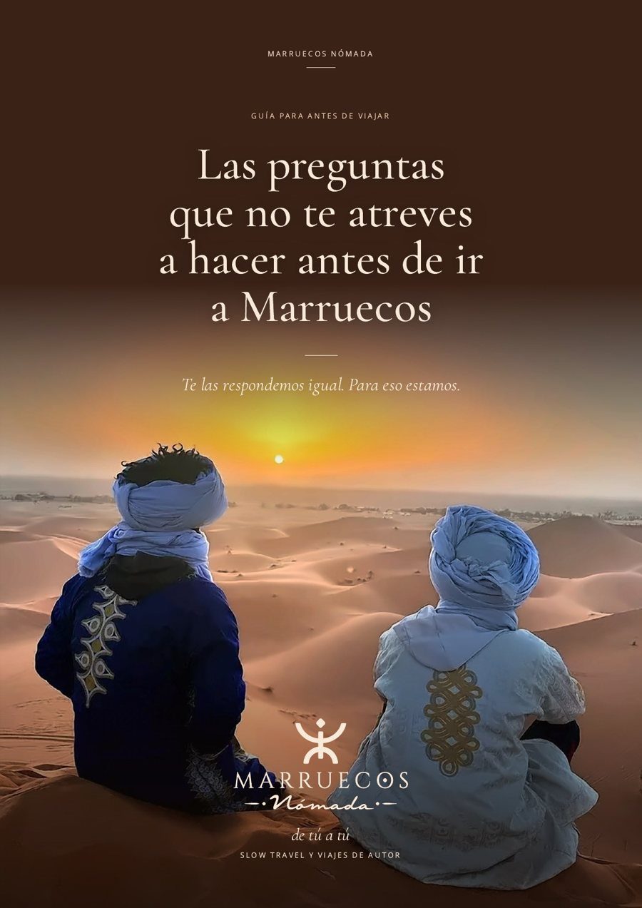 Guía Marruecos Nómada Portada de la guía «Las preguntas que no te atreves a hacer antes de ir a Marruecos»